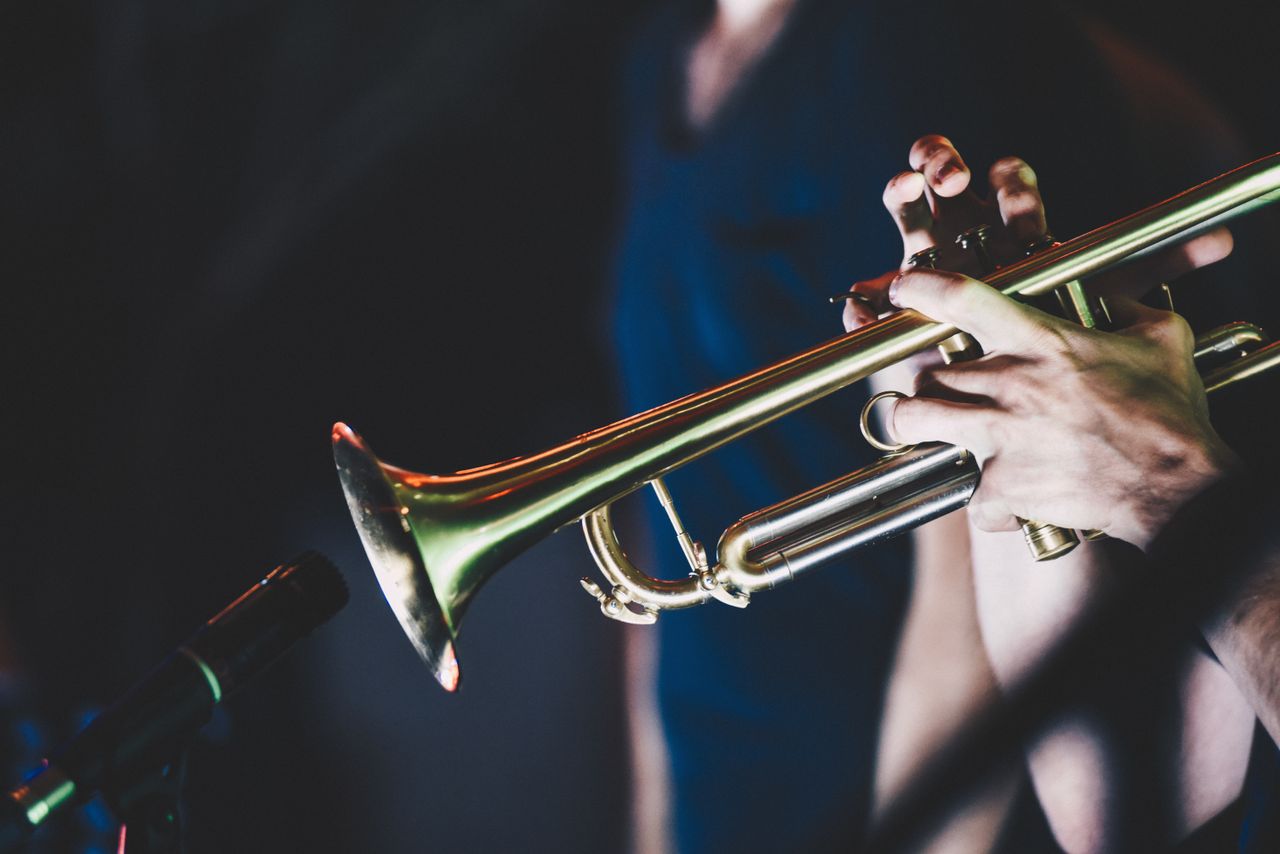 The Art of Drawing Readers In: Your attractive post title goes here Close-up shot of a musician playing the trumpet during a live performance, highlighting musical passion.